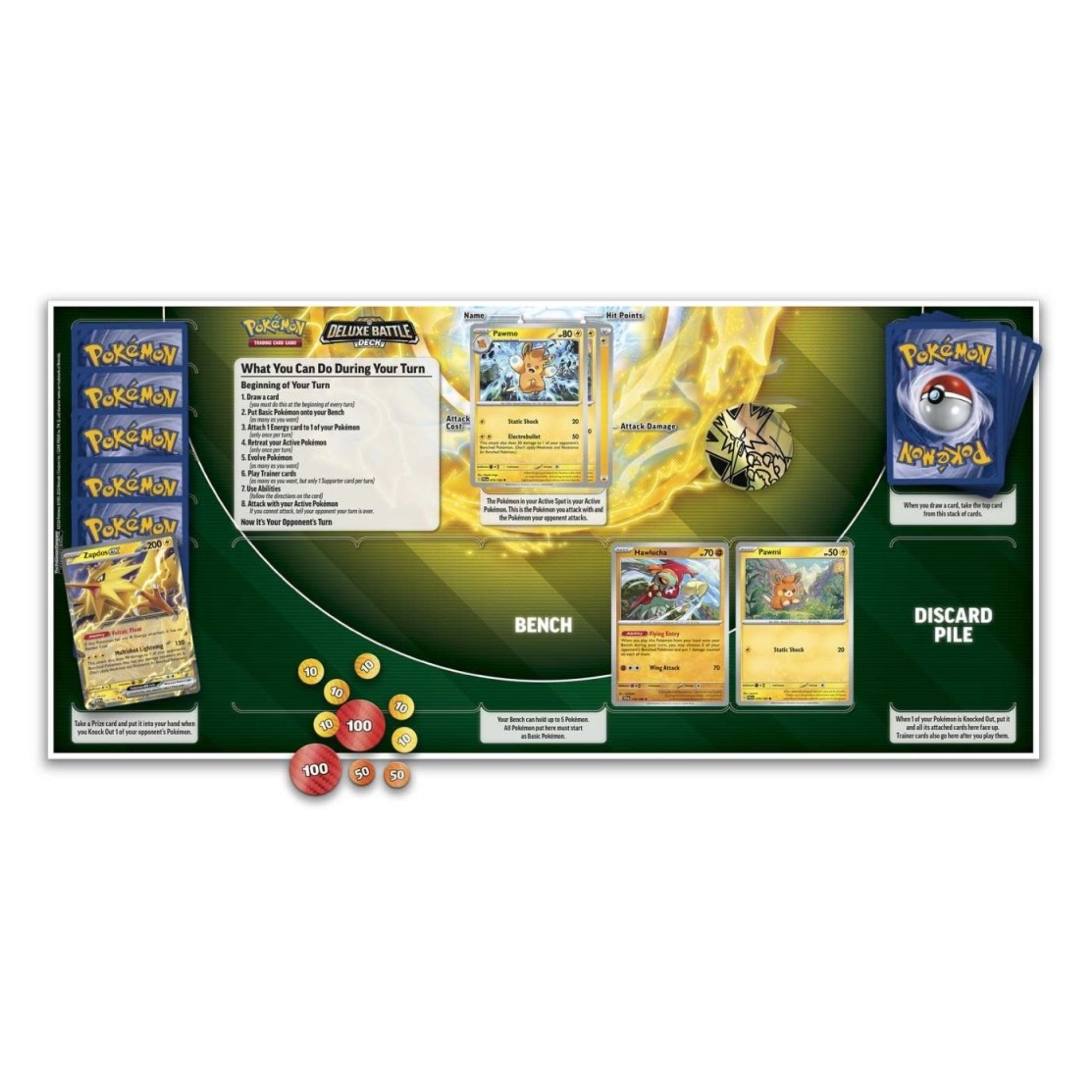 pokemon tcg: deluxe battle deck: zapdos ex pokemon tcg: deluxe battle deck: zapdos ex